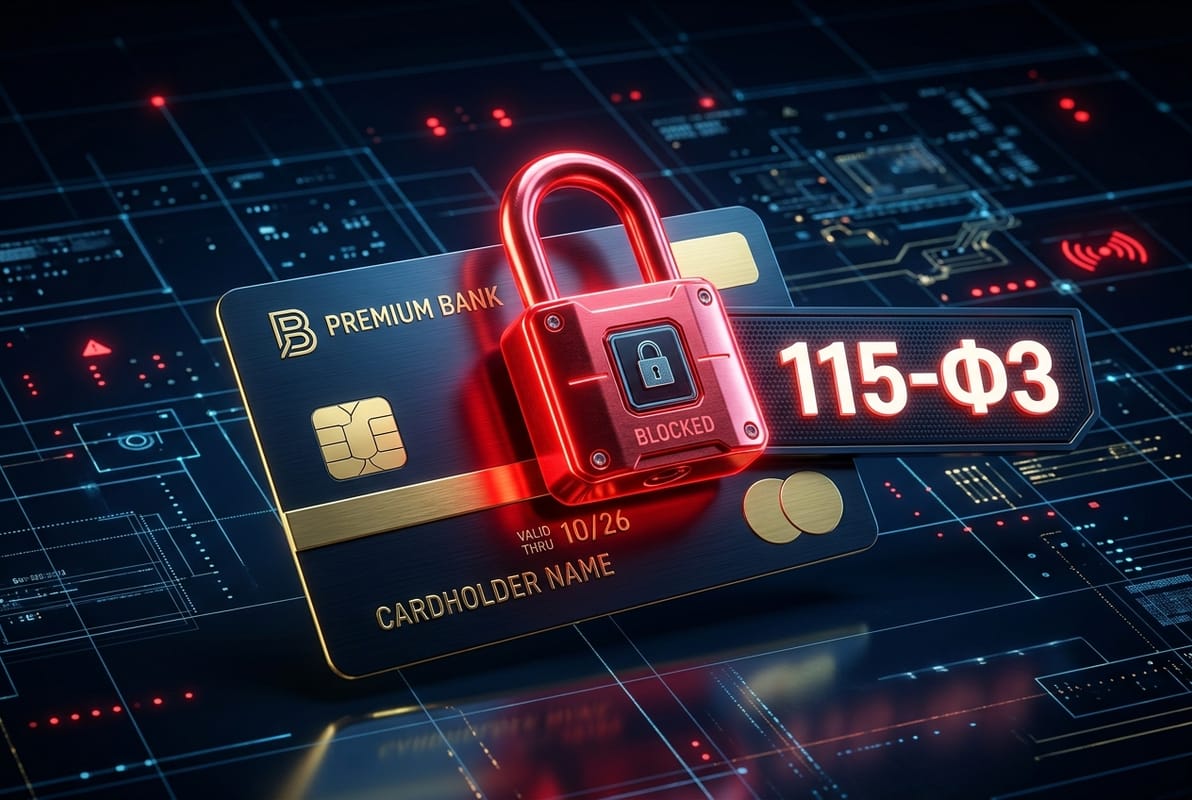 Блокировка счета по 115-ФЗ